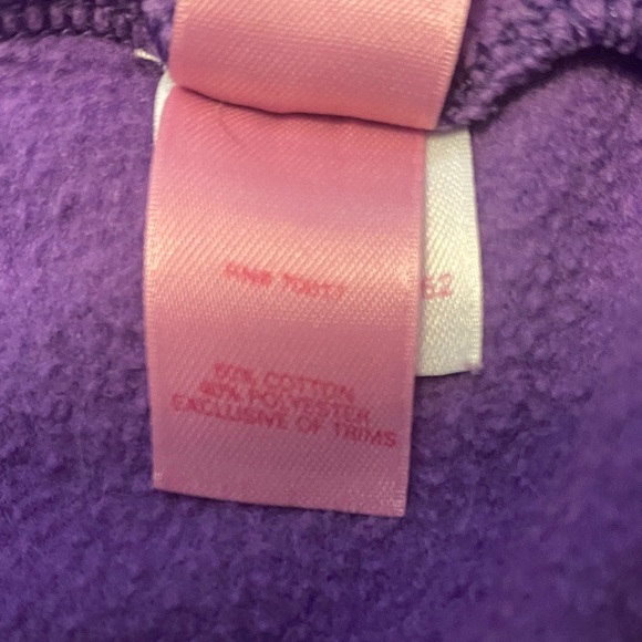 PINK Victoria's Secret Purple Hoodie LSU Tiger Graphic. Geaux Tigers Back Hit Sm - Picture 11 of 13